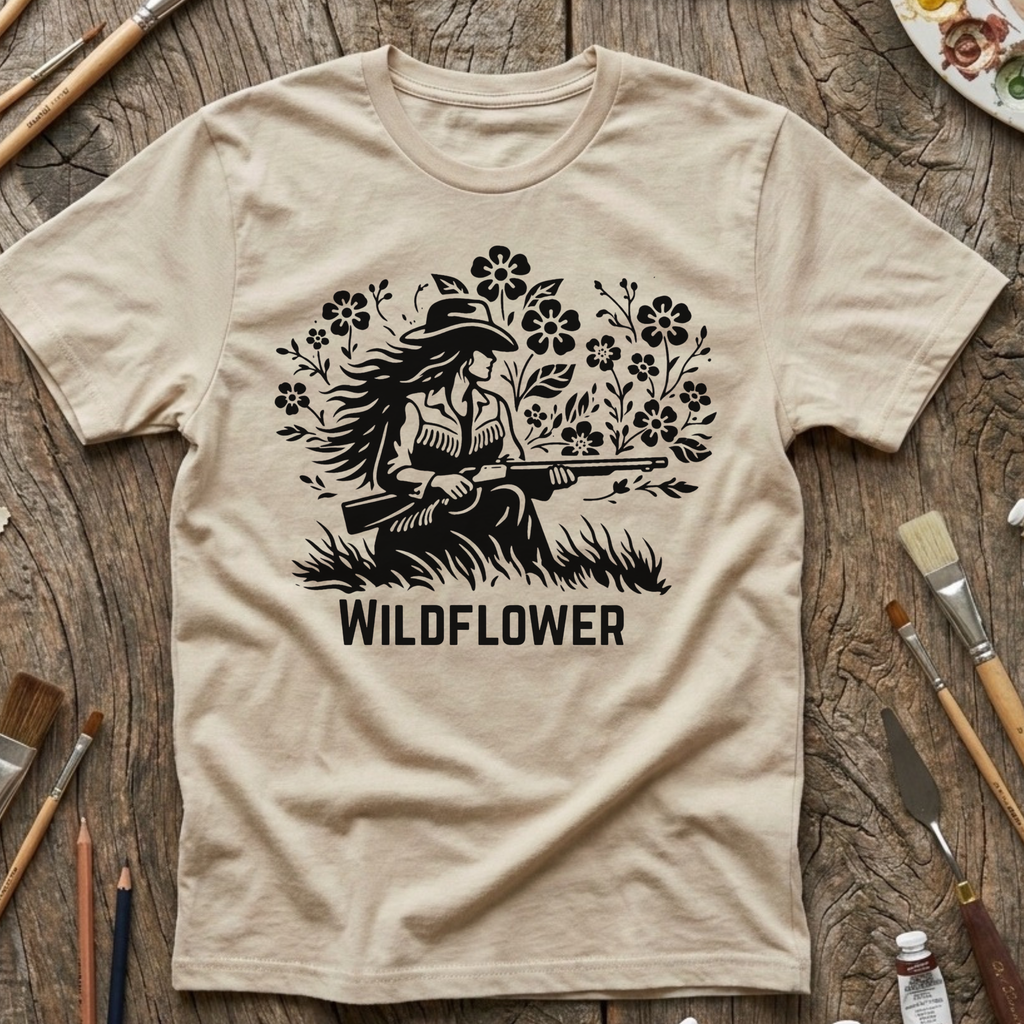Wildflower Lady T-Shirt