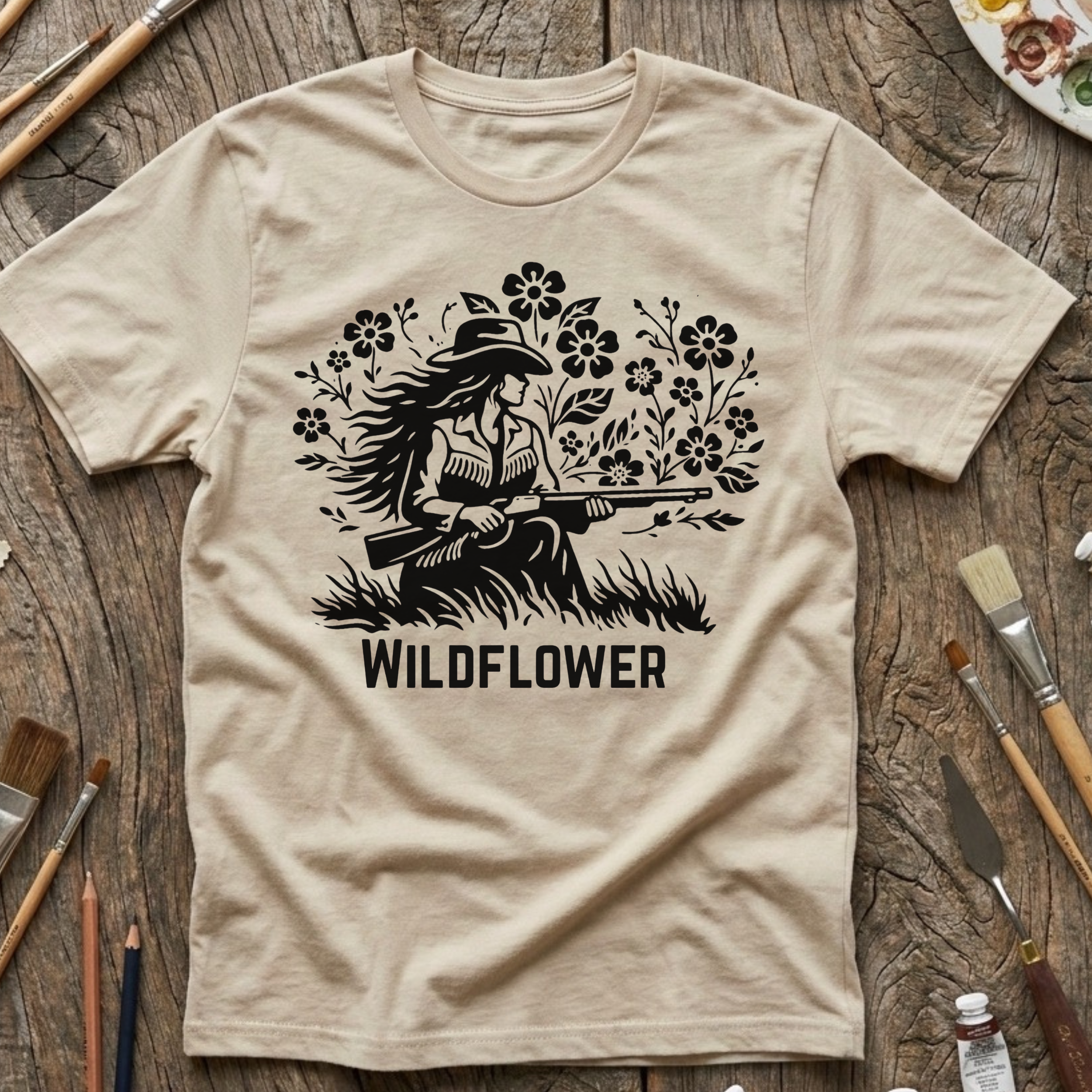 Wildflower Lady T-Shirt