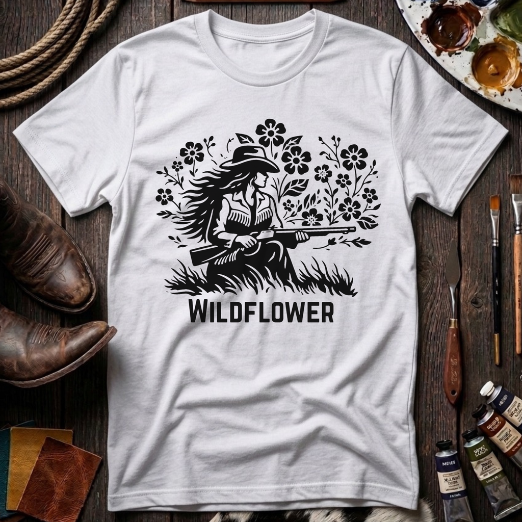 Wildflower Lady T-Shirt